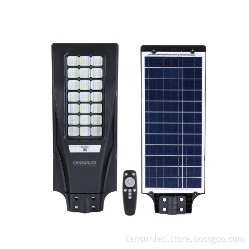 2024 Factory Price High Brightness 100W/200W LED Solar Street Lamp with 130lm/W and 3 Years Warranty